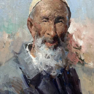 Jove wang portrait painting 01