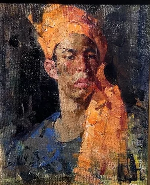 Jove wang portrait painting 07